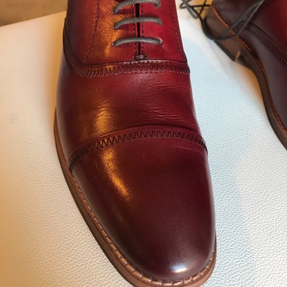 Steve Madden P- nellow burgundy Oxford 10.5 PRICE FIRM!!! - Picture 13 of 13